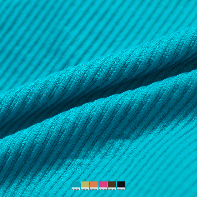 شورت الدراجة بخصر مطاطي مضلع بدون خياطة